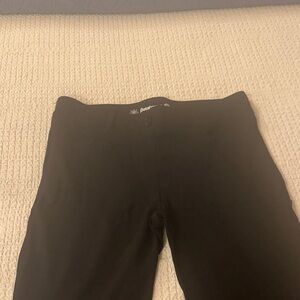 Betabrand black stretchy pants